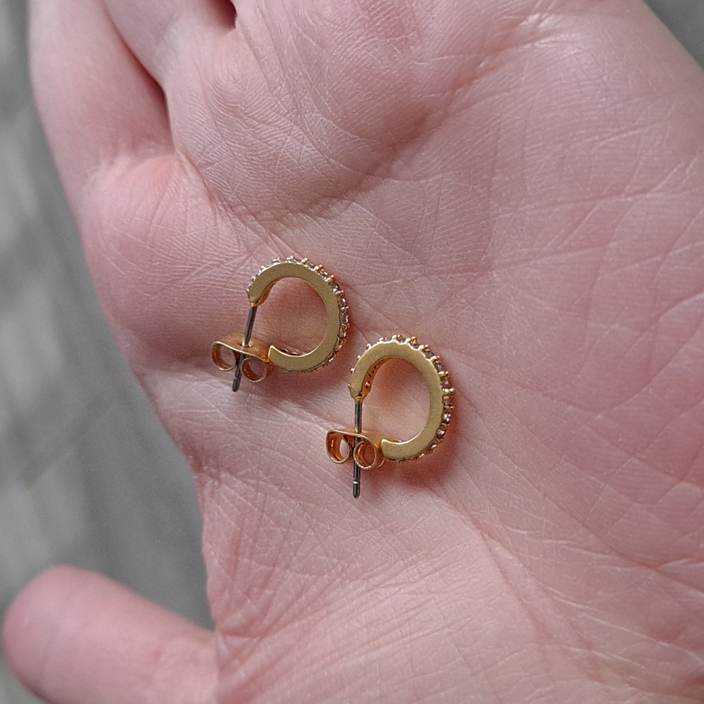 NWT Madewell mini hoop earrings - Picture 11 of 13